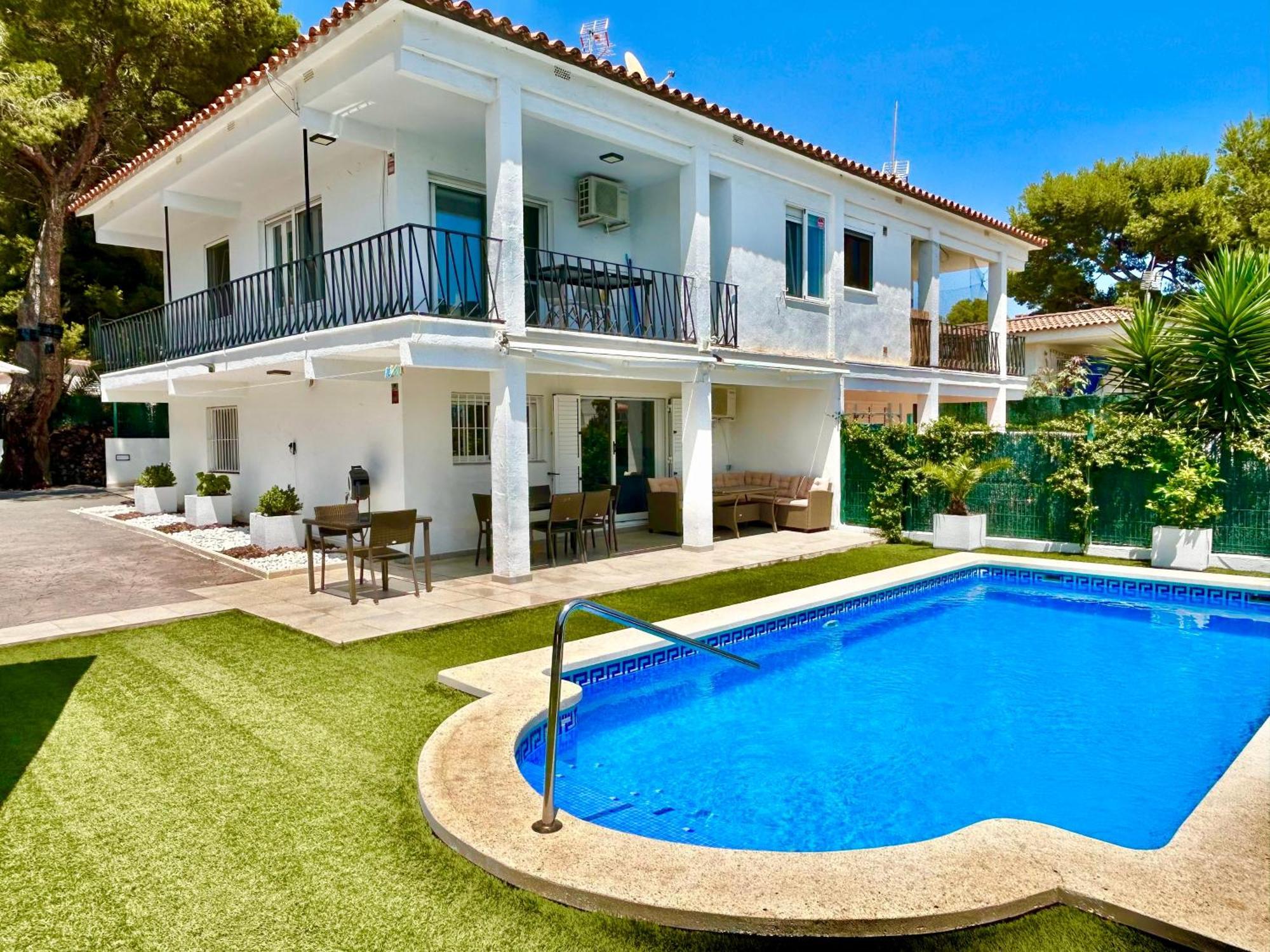 Chalet Con Piscina Privada En Alcocebre Алкала-де-Чиверт Екстер'єр фото
